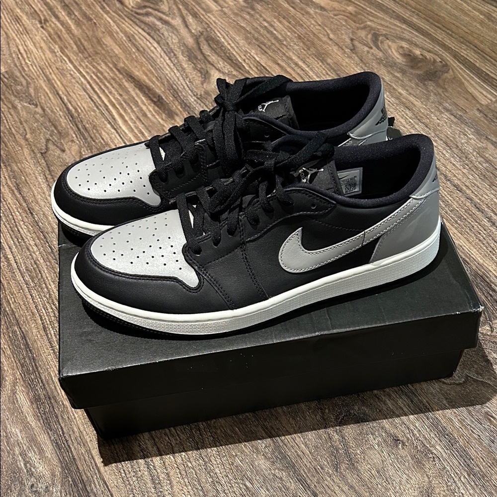 NIB Jordan - Men's Golf Sneakers in Black and Gray